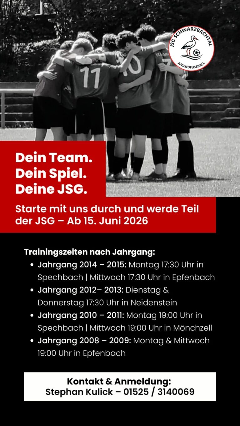 JSG Schwarzbachtal Flyer 2026